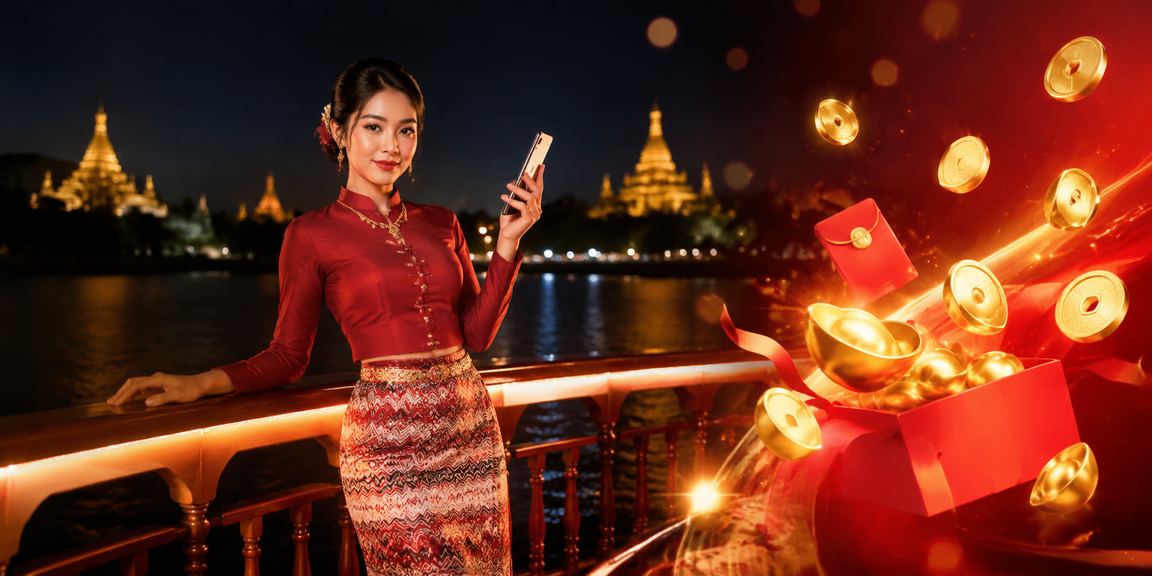 မြန်မာပြည်အတွင်း အနီရောင်အိတ်ပုံဆွဲဓာတ်ပုံ